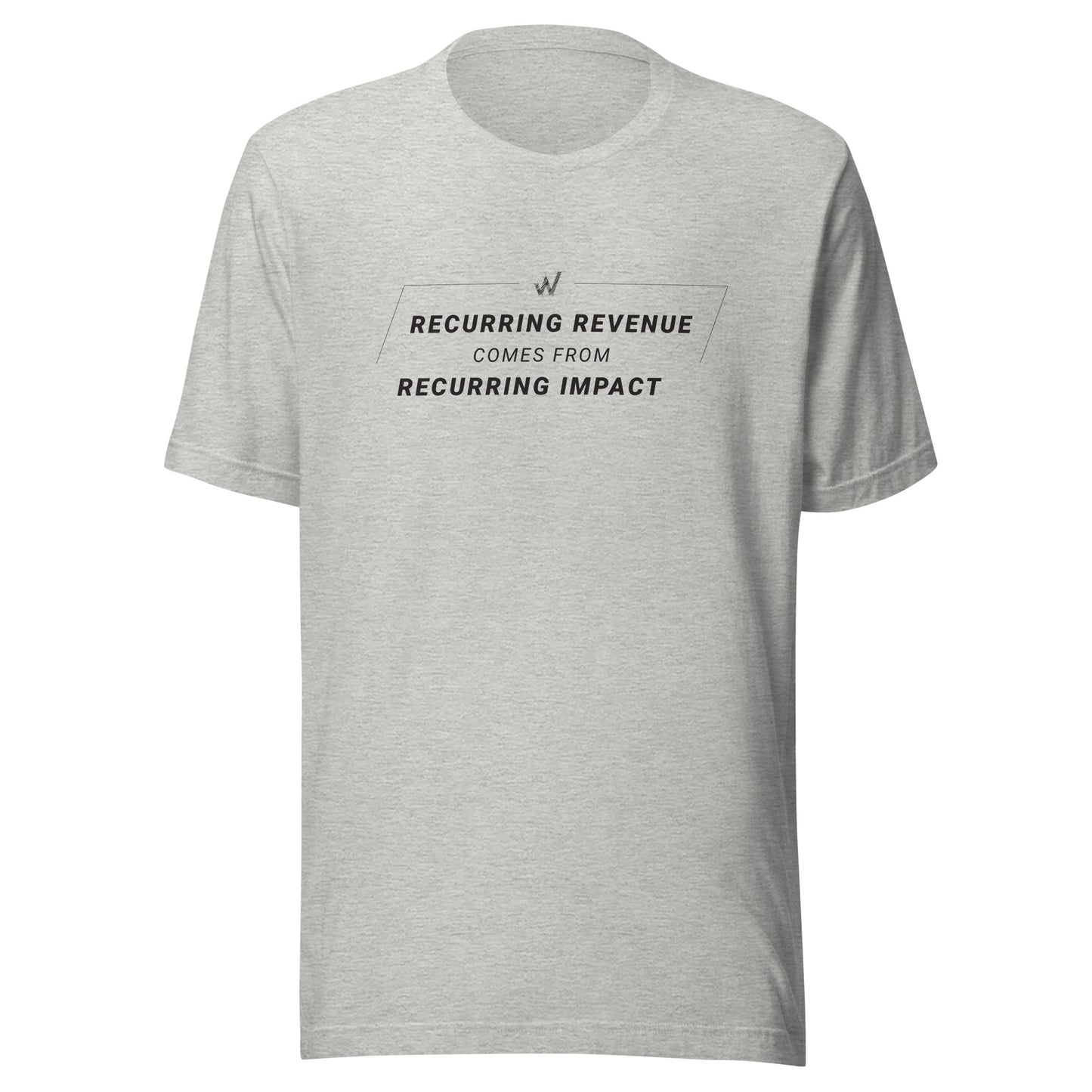 Recurring Revenue Comes From Recurring Impact t-shirt