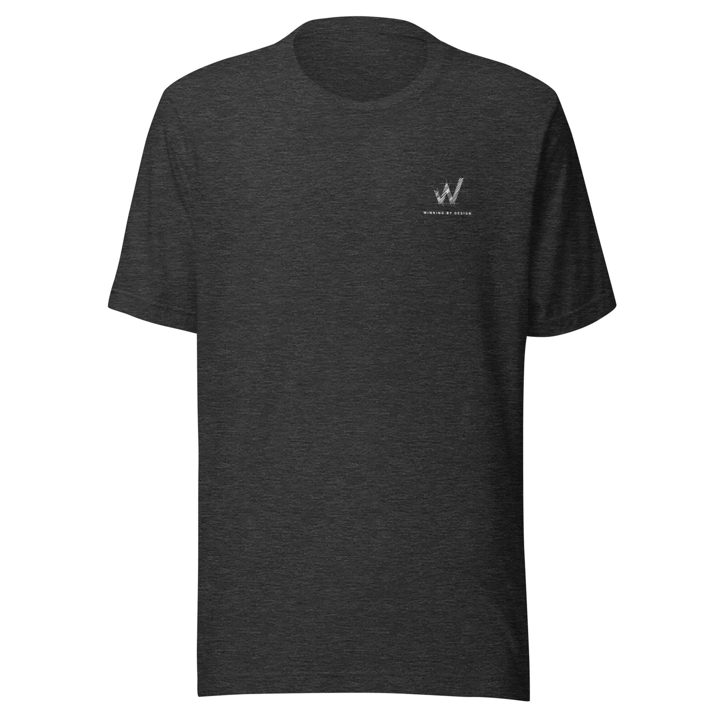 Winning by Design logo t-shirt